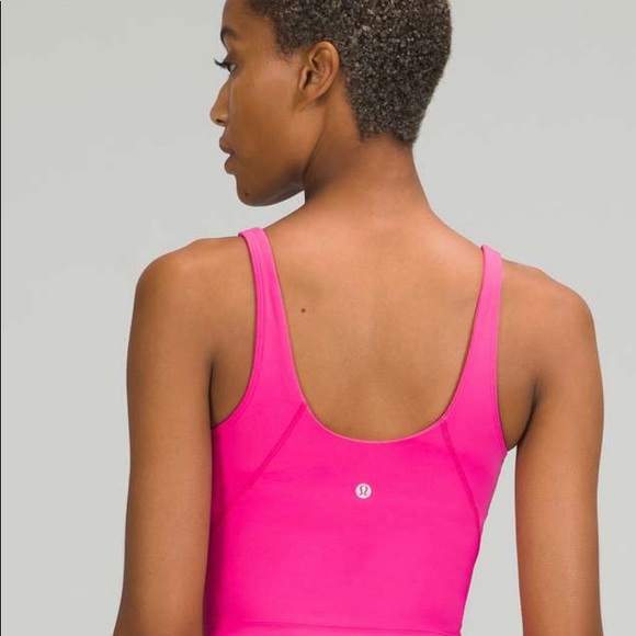 ISO (in search of) DO NOT BUY!!! Lululemon Sonic pink align tank size 2 or 4 - Picture 2 of 2